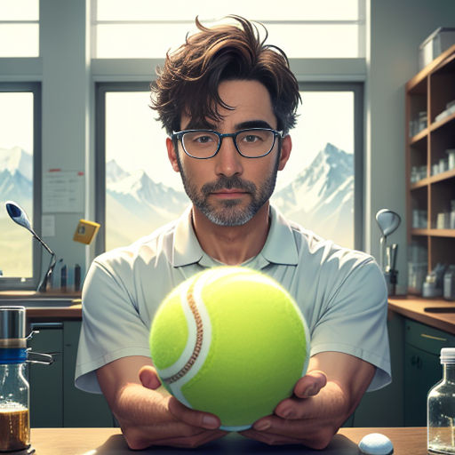 The Living Tennis Ball and Golf Ball