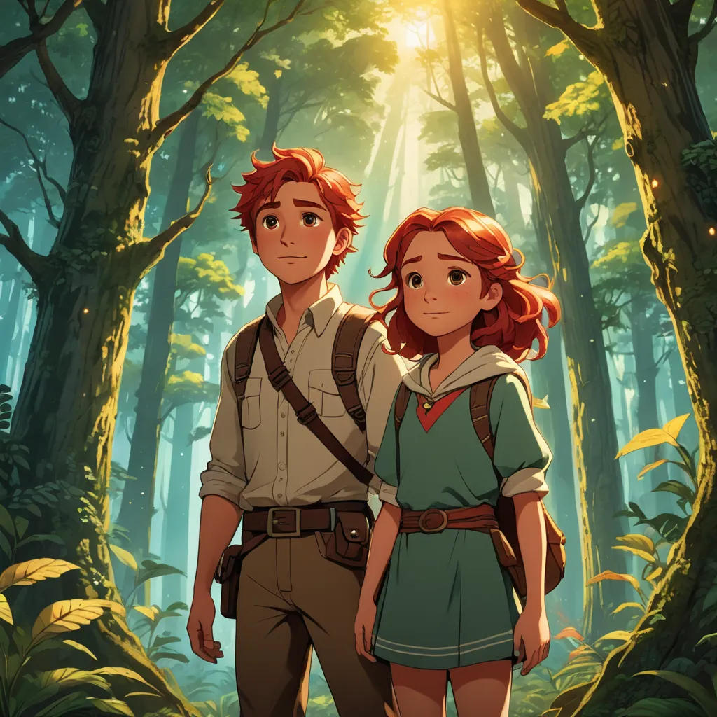 The Adventures of Curupira in the Enchanted Forest