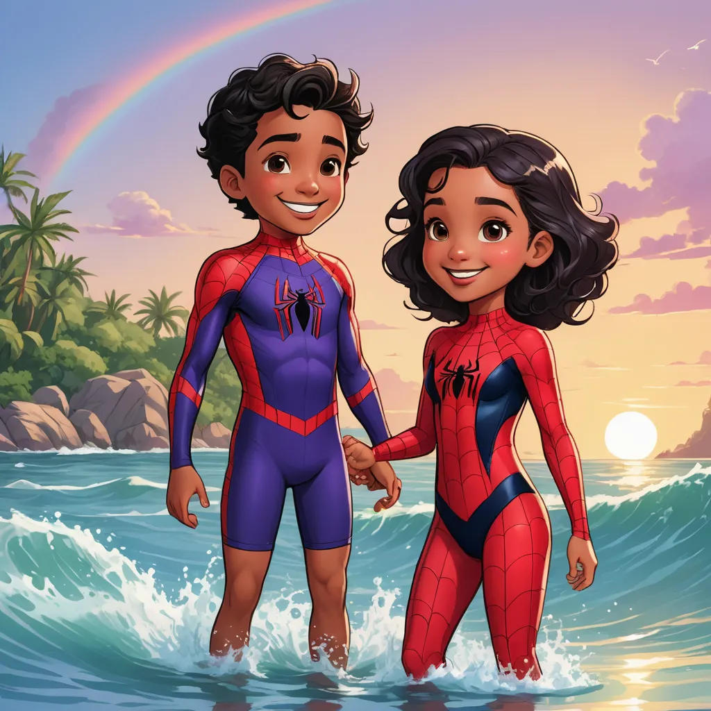 The Mermaid and the Spiderman