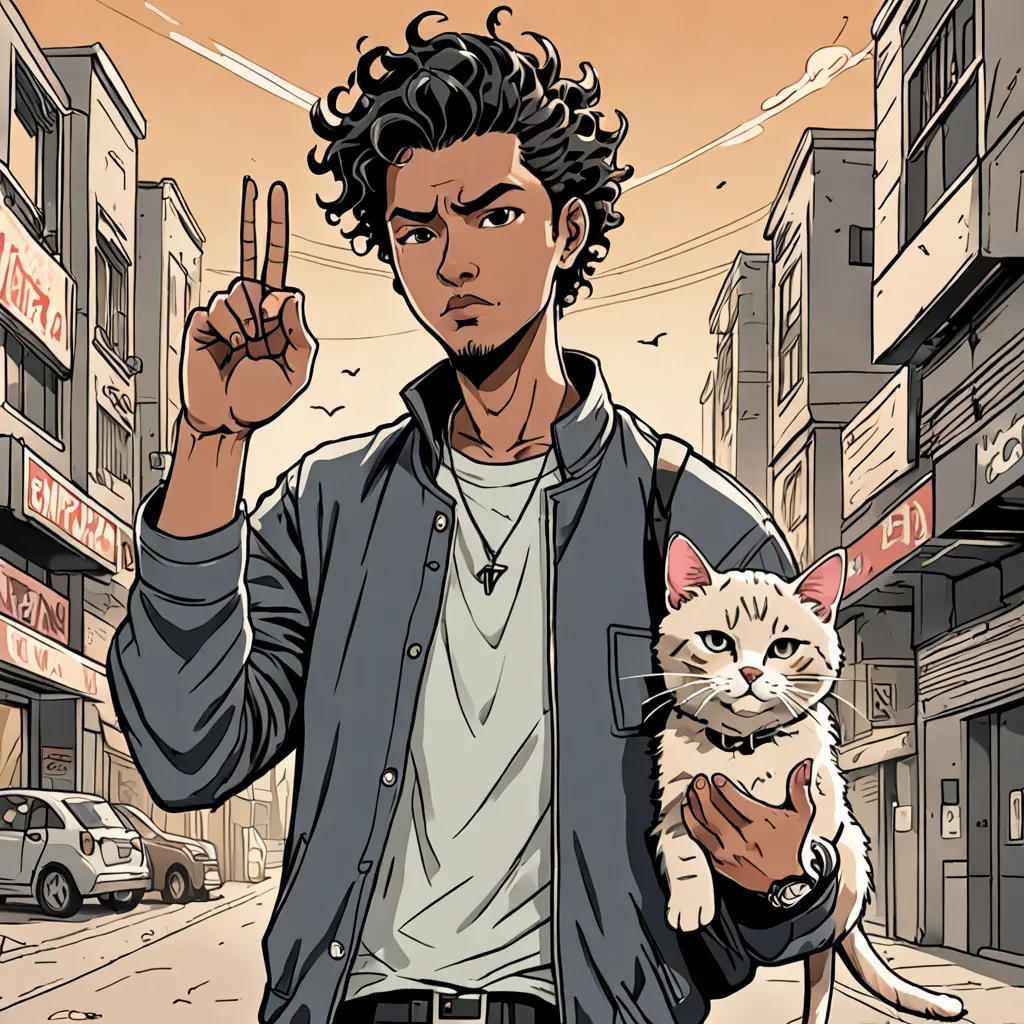 The Noodle-Haired Gangster