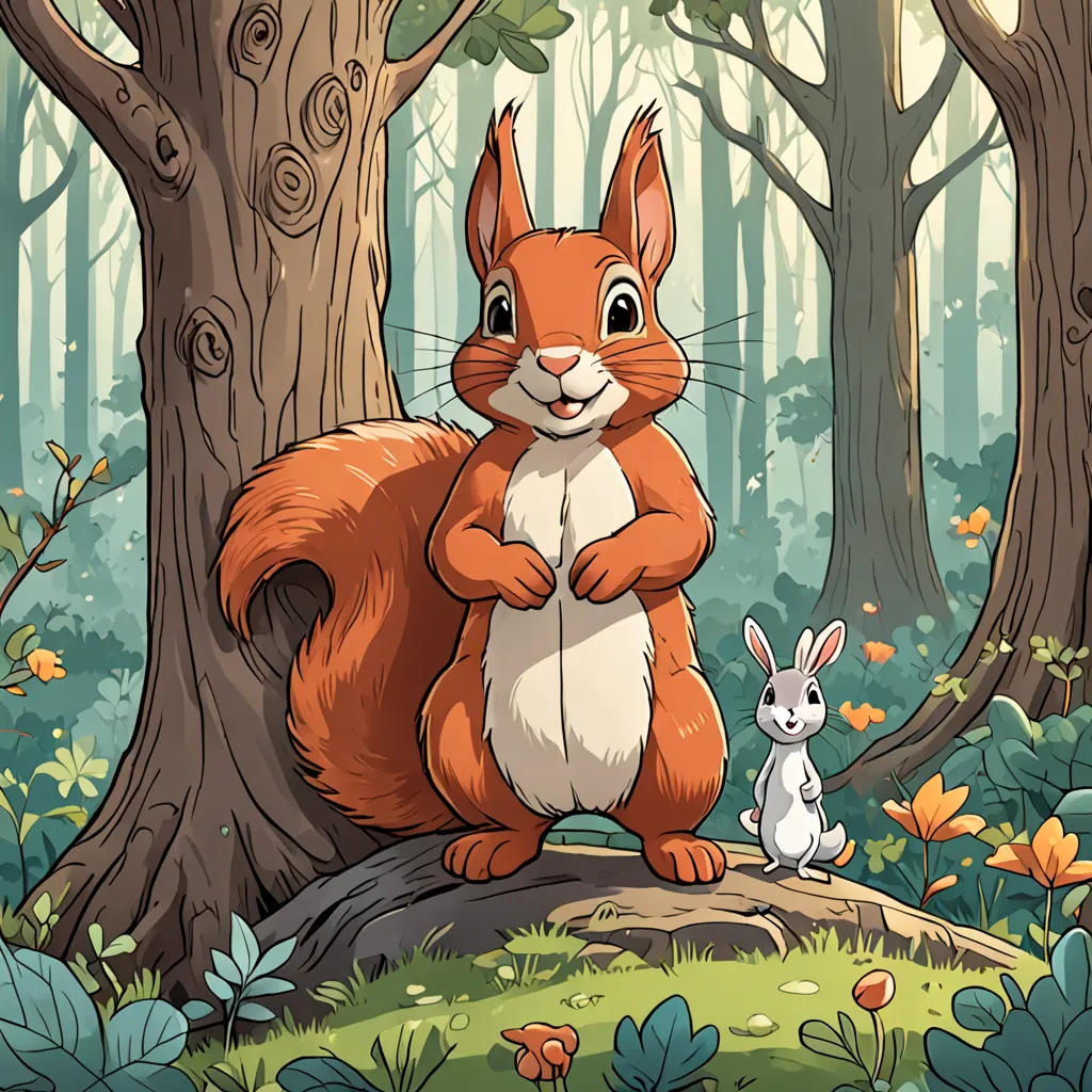 The Adventures of Tico and Lila in the Enchanted Forest