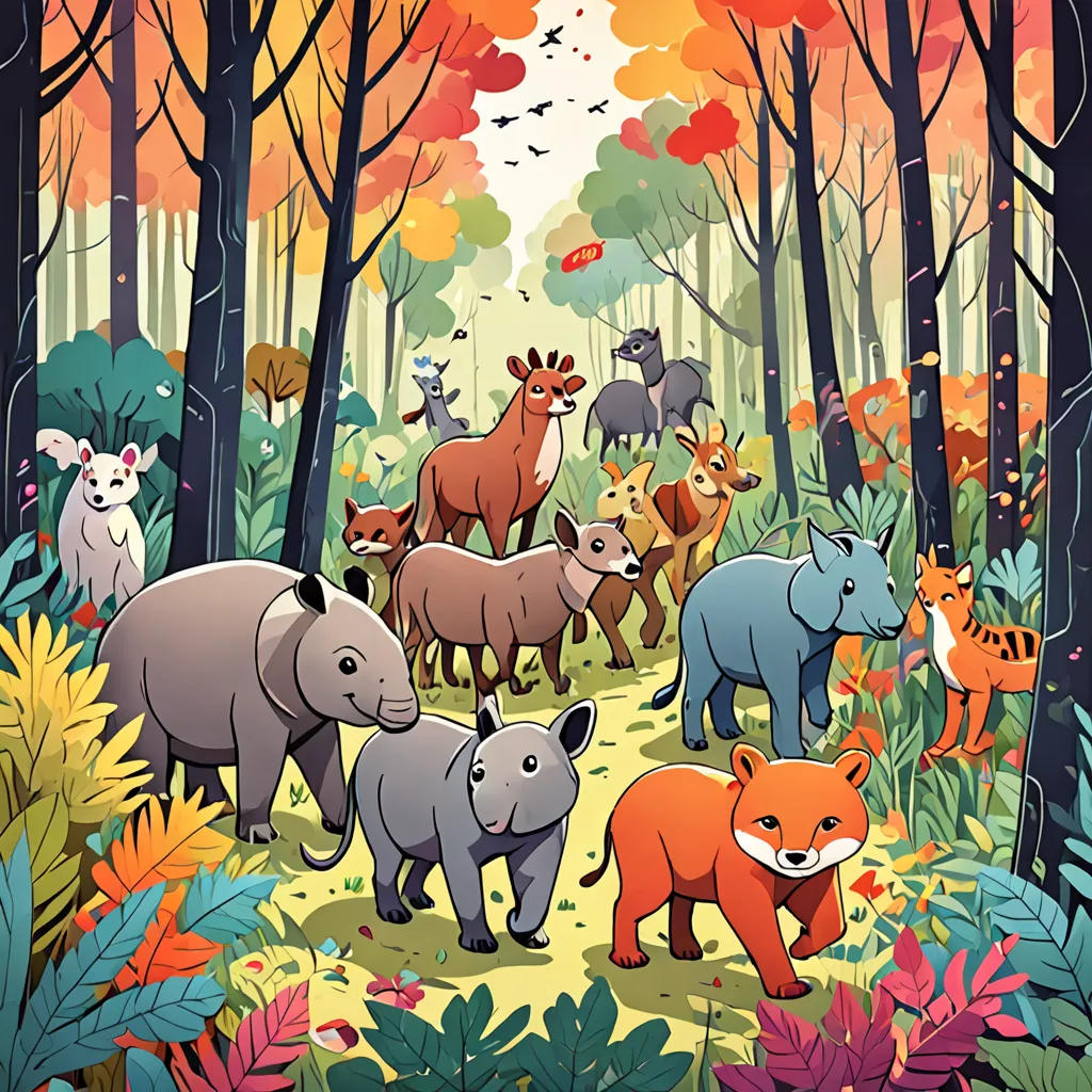 The Adventures of the Animal Friends