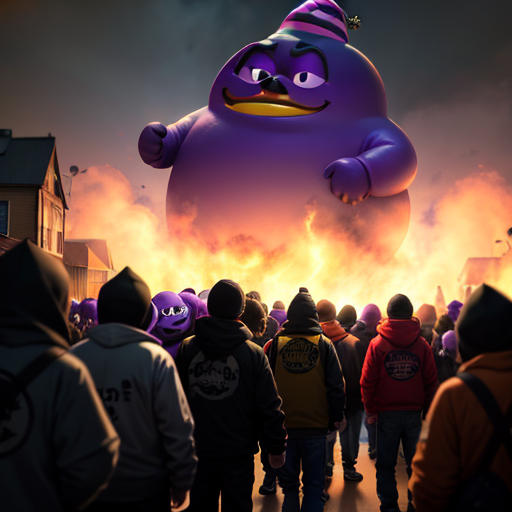 Grimace's Birthday Shake Nightmare