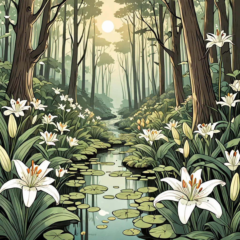 The Magical Adventures of Lily and the Enchanted Forest