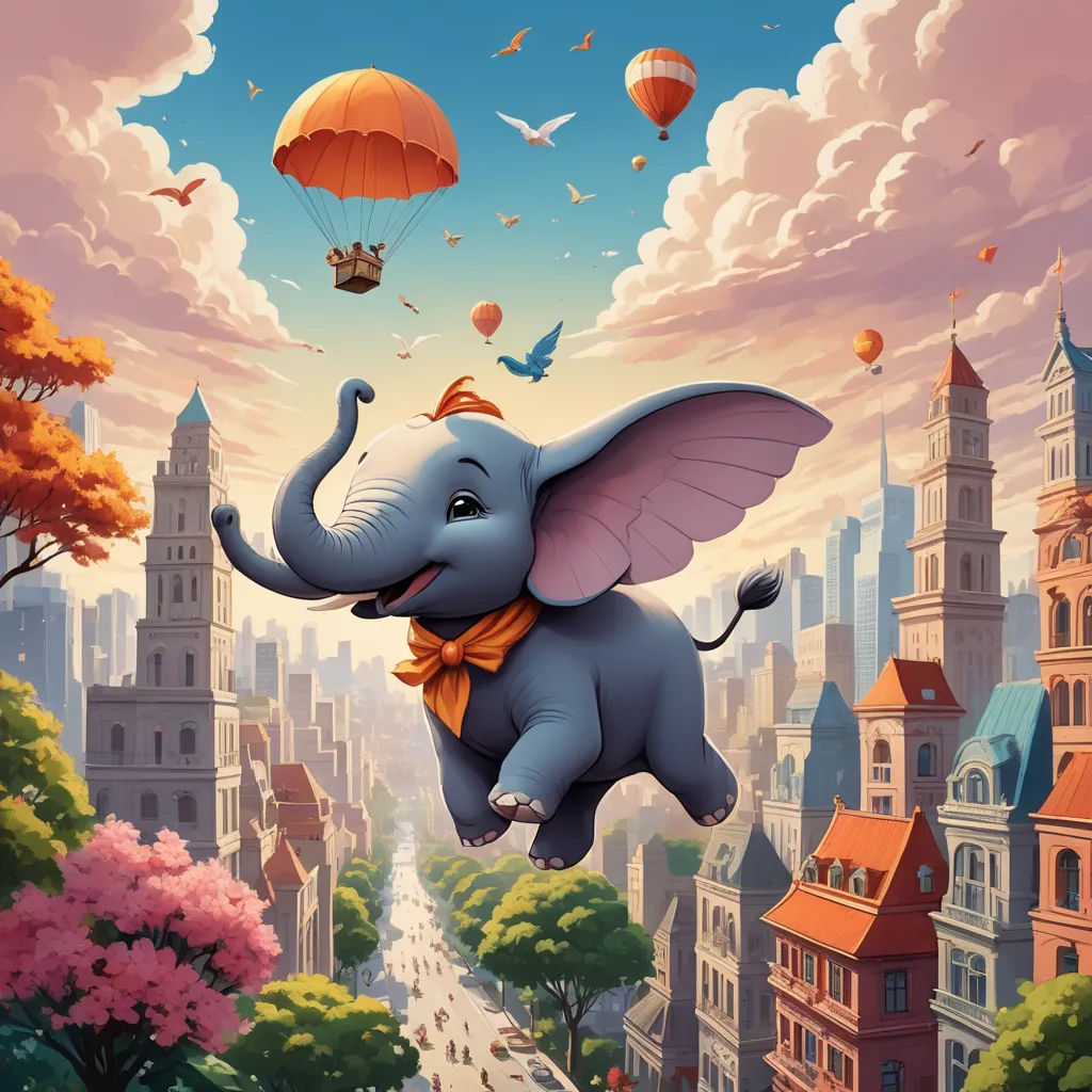The Flying Elephant Paopao cover image