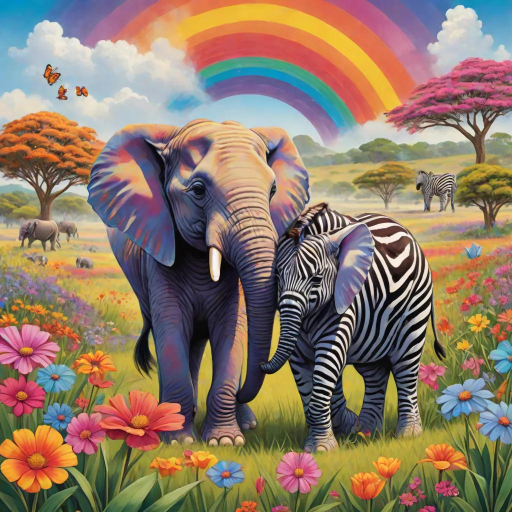 Ellie and Zuri's Color Adventure