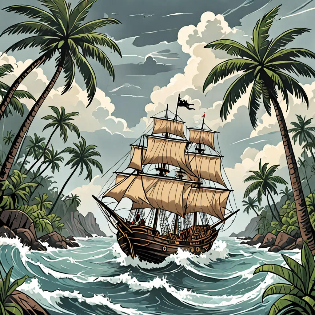 The Lost Treasure of Blackbeard's Island
