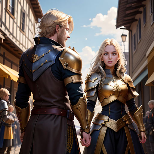 The Stoic Golden Paladin