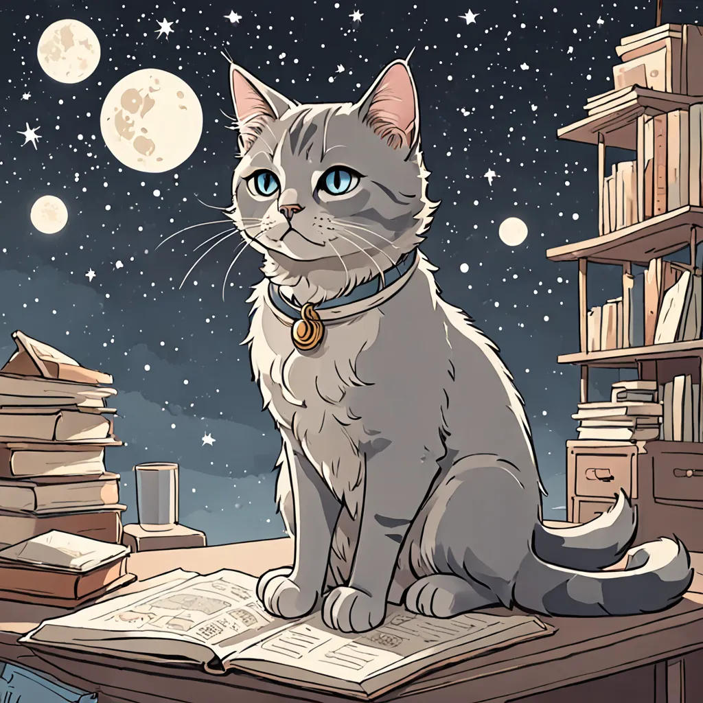 The Adventures of Luna the Time-Travelling Cat