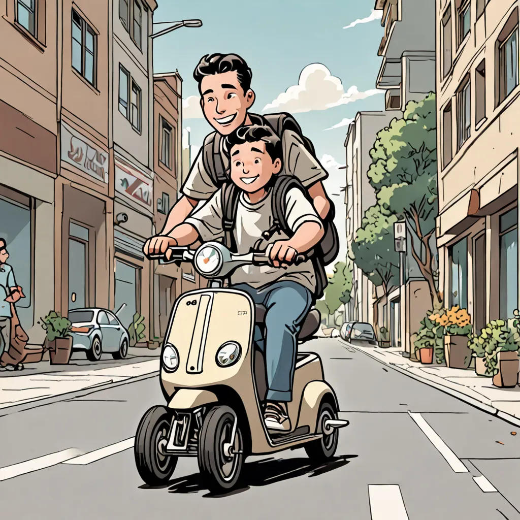 Joshua and Super Dad: A Wheelie Special Adventure