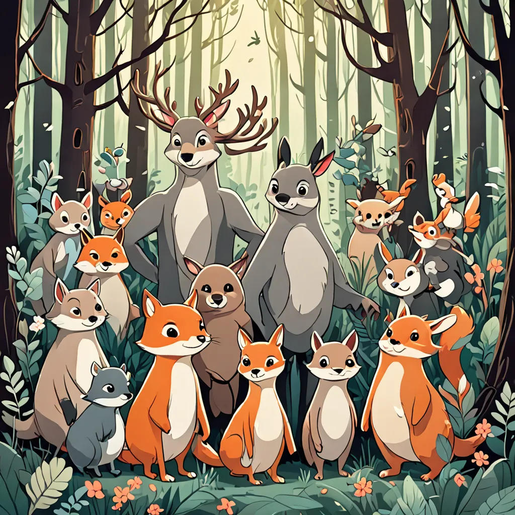 The Enchanted Forest Friends