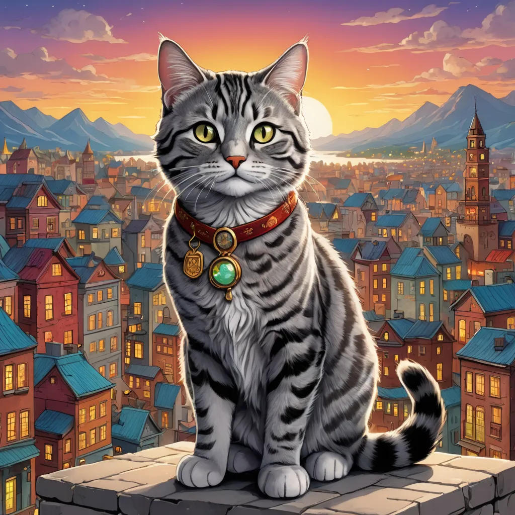 Clawdius the Adventurous Tabby