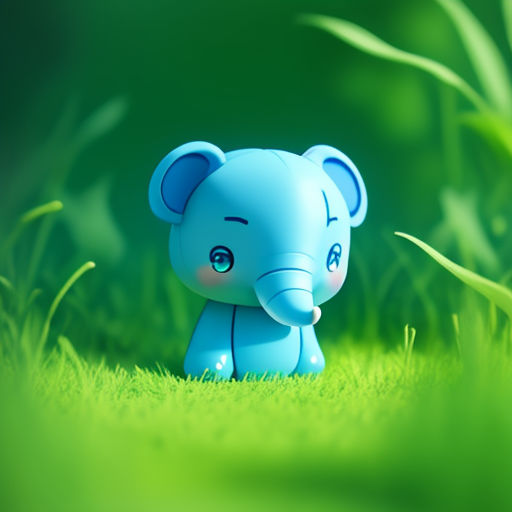 The Sad Blue Elephant