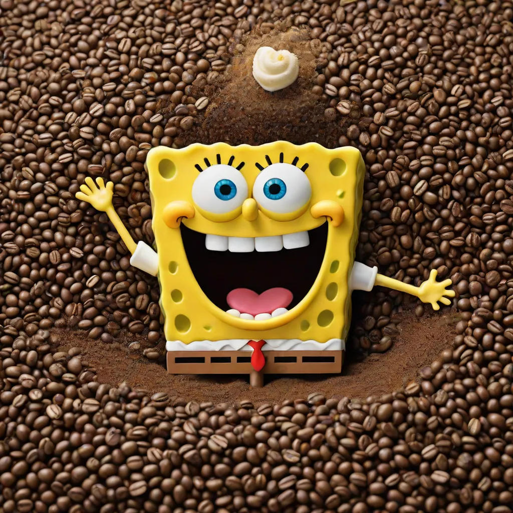 SpongeBob's Coffee Bean Surf Adventure