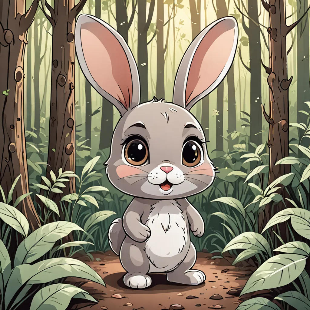 The Lost Little Rabbit