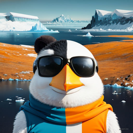 The Bold Penguin's Journey