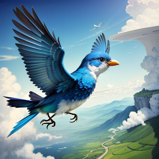 Blue Jay Bird Clip Art Set