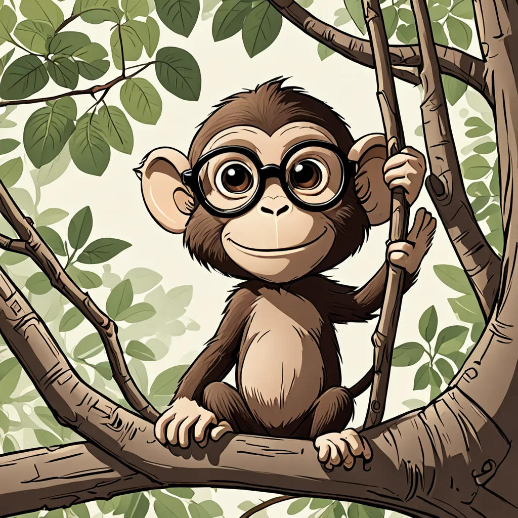 The Spectacled Monkey