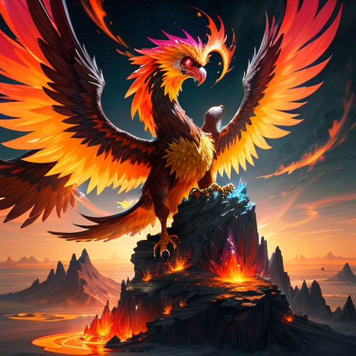 Phoenix: Bird of Fiery Rebirth – White Rose of Avalon