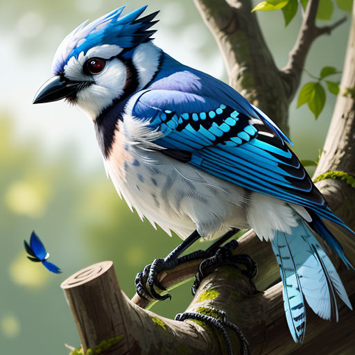 The Busy Blue Jay