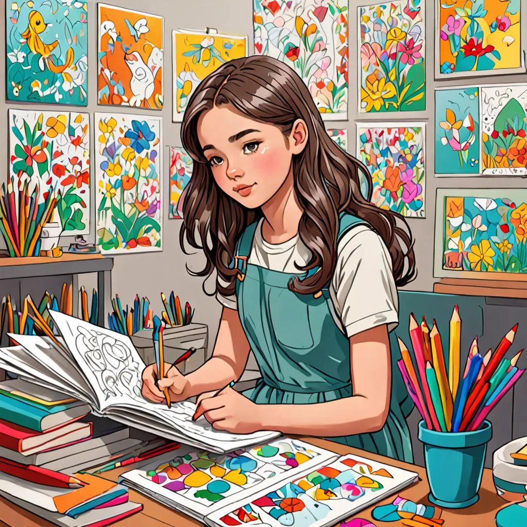 The Magical Coloring Book