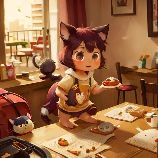 The Mischievous Cat