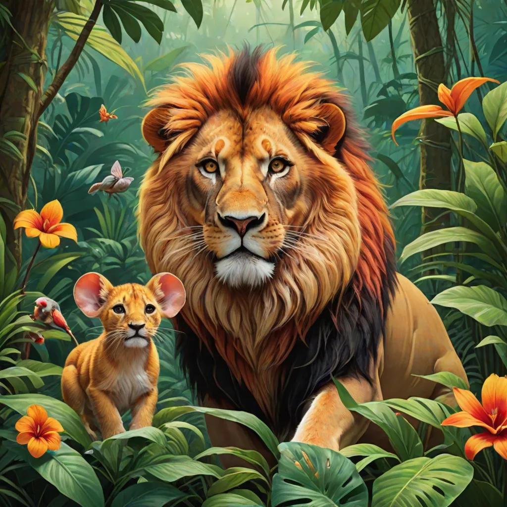 The Lion and the Mouse