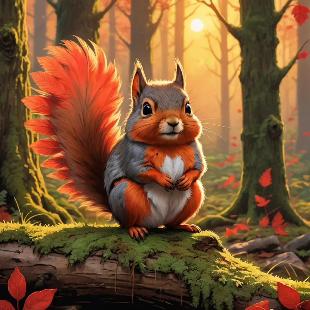 The Brave Squirrel
