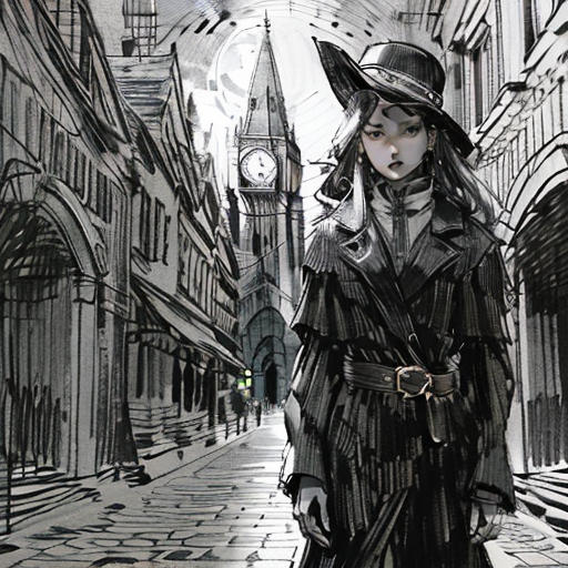 The Adventures of the Black Cat in a Hat