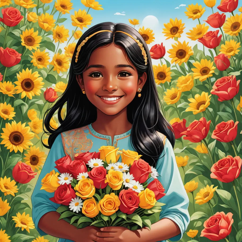Layla's Gift of Flowers
