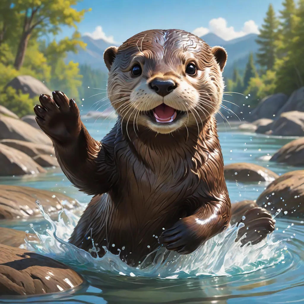 Aiden the Adventurous Otter