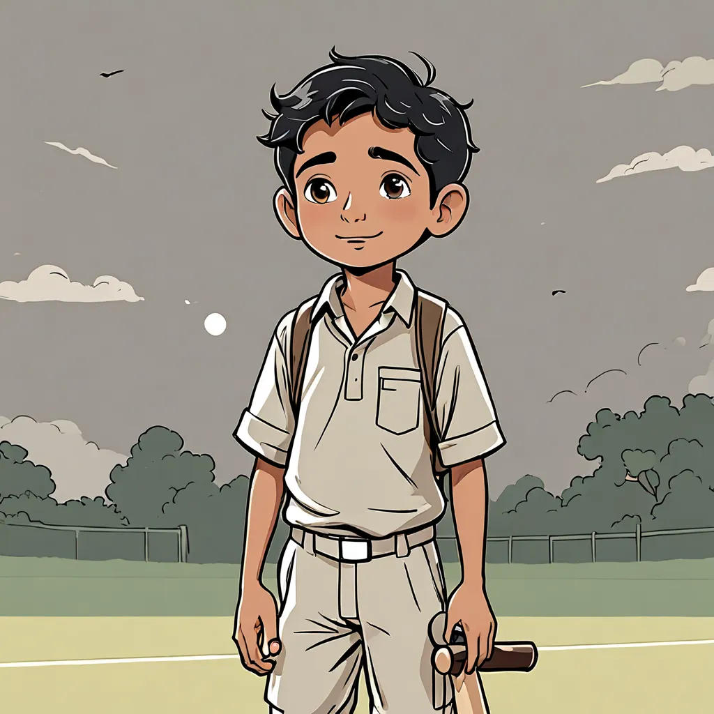 Kavish: The Little Cricketer