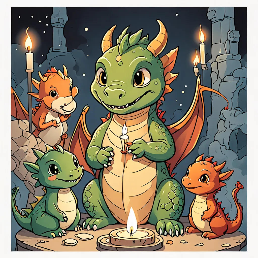 The Little Dragon's Calming Adventure