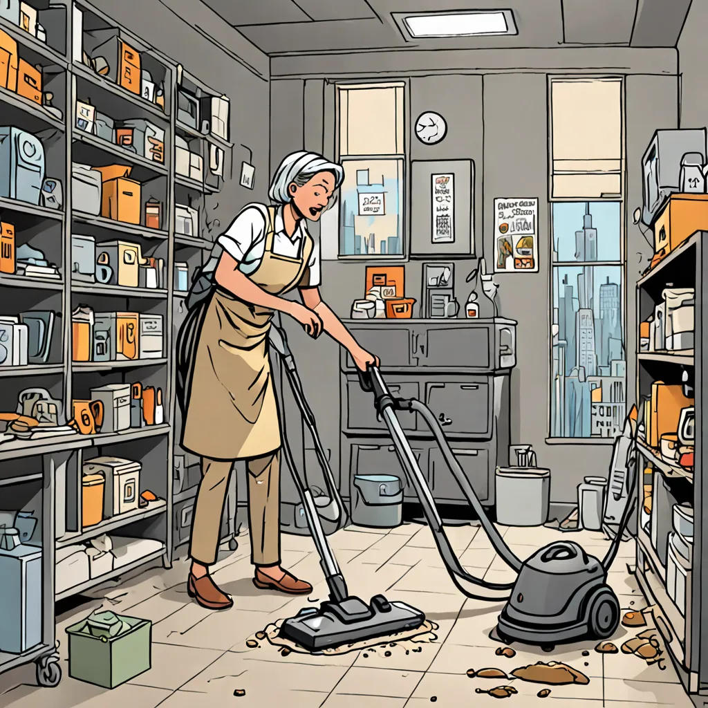 Mama Clean and the Radioactive Roaches