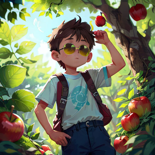 The Lazy Boy and the Apple Tree
