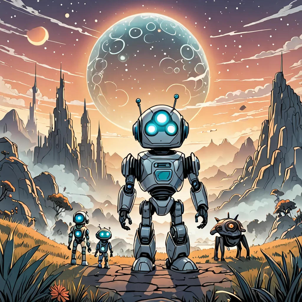 Sparky and Zara's Cosmic Adventure