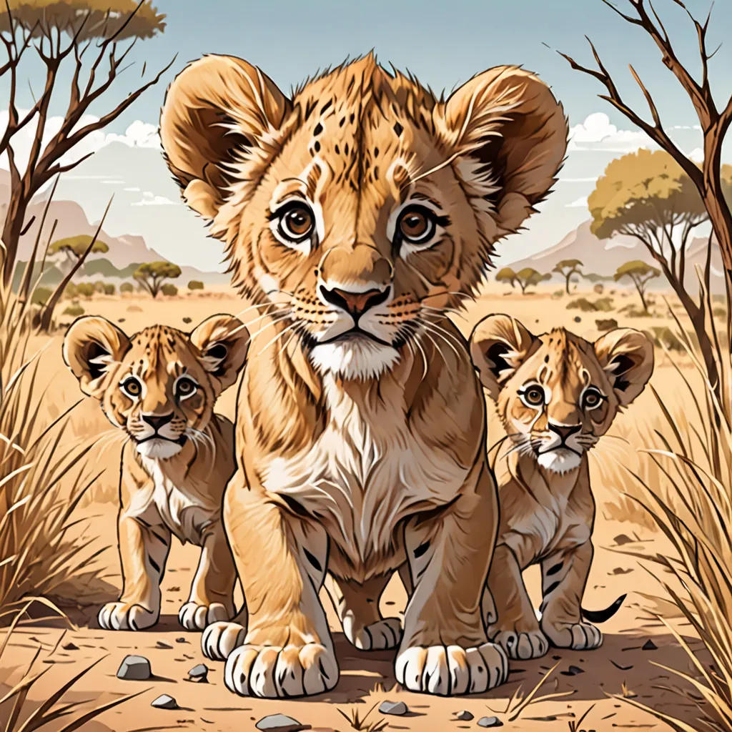 The Lion Cub's Adventure