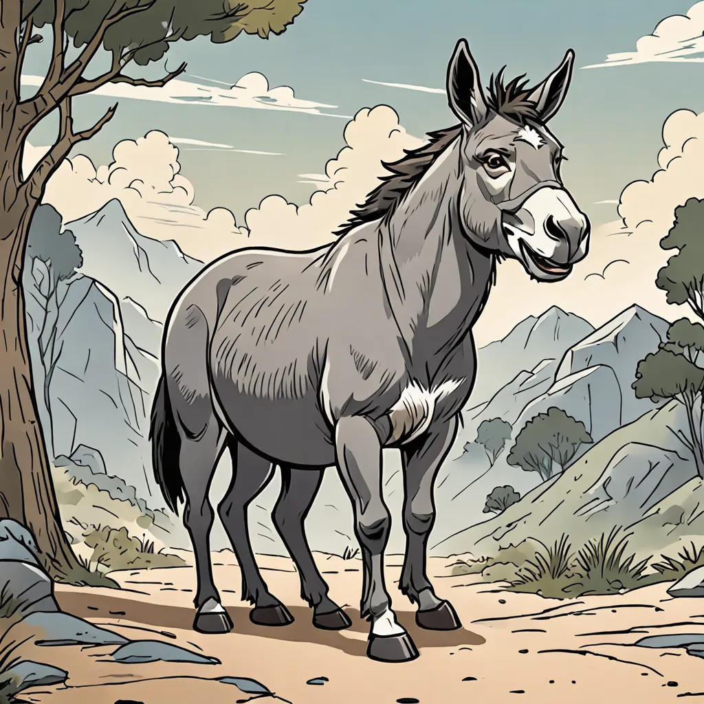 The Donkey and the Wolf