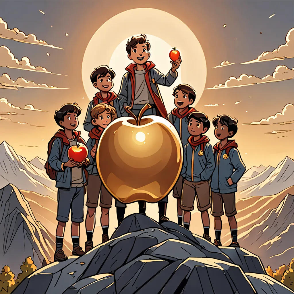 Captain Vyom and the Quest for the Golden Apple