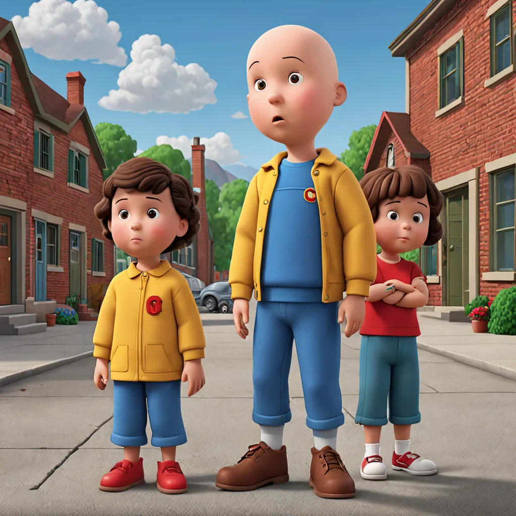 Caillou's Big Trouble