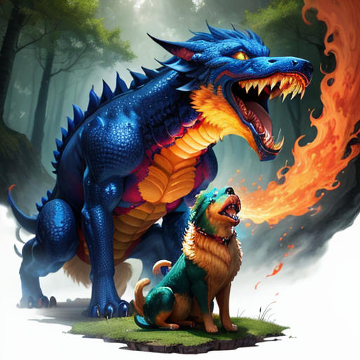 The Brave Boy and the Dragon
