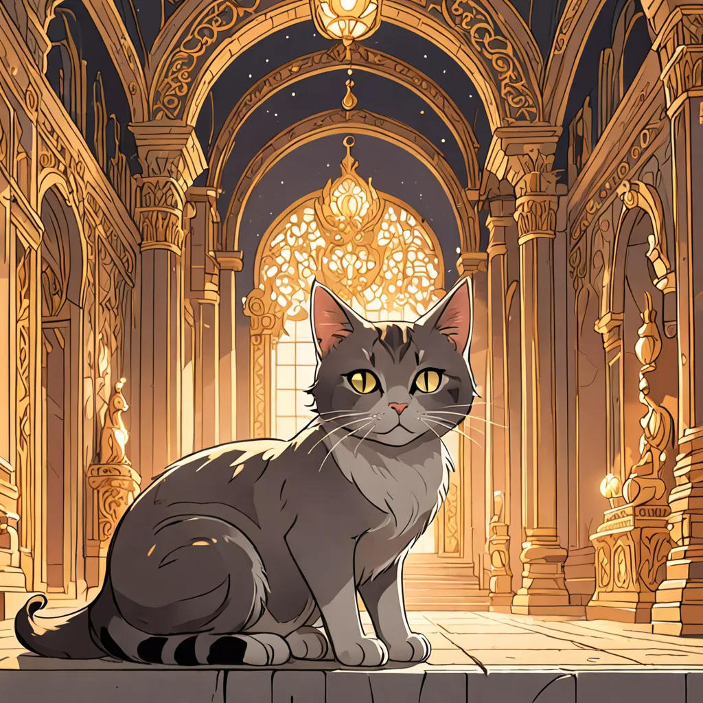 The Magical Cat and the Sleeping Princess