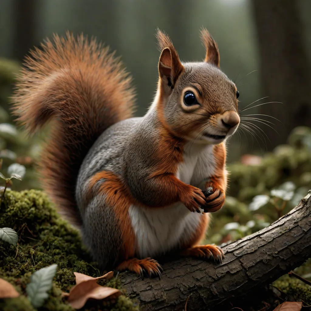 The Brave Little Squirrel