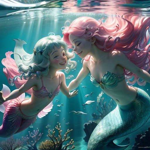Swimming sales adventure ariel