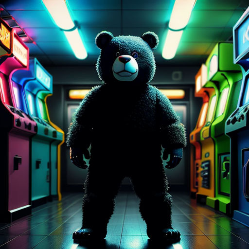 FNAF World: Blacklight Mode