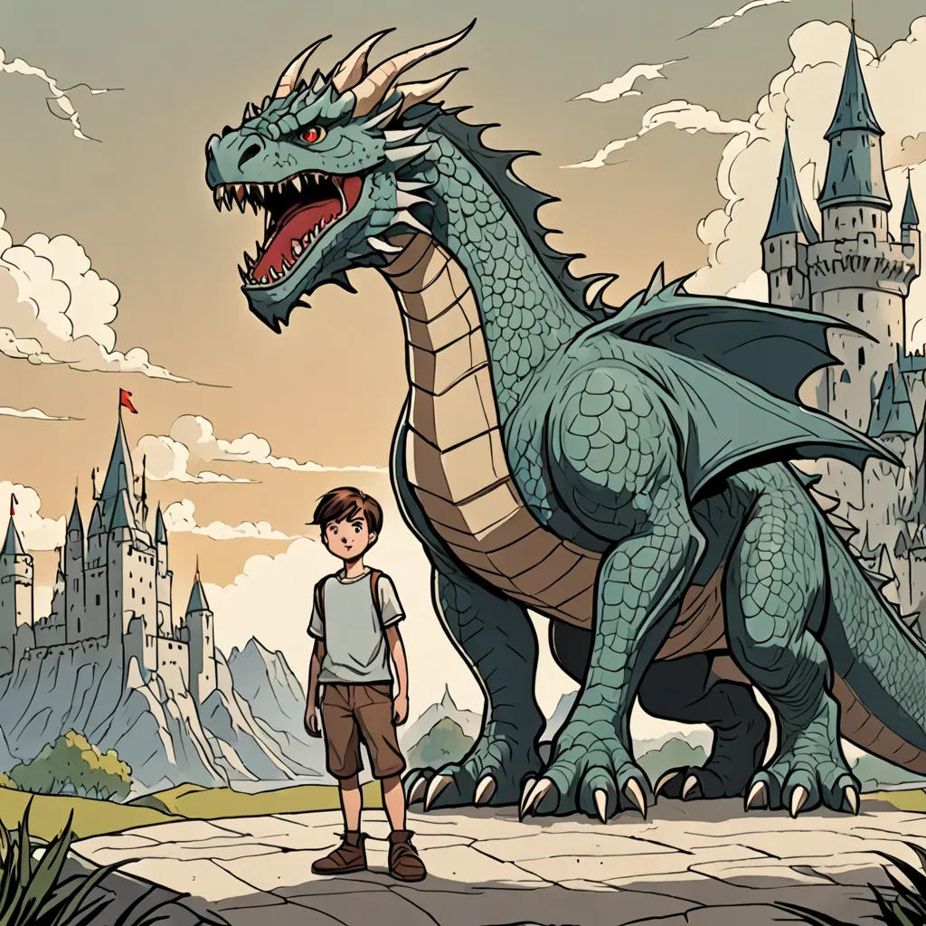 The Boy and His Dragon Friend
