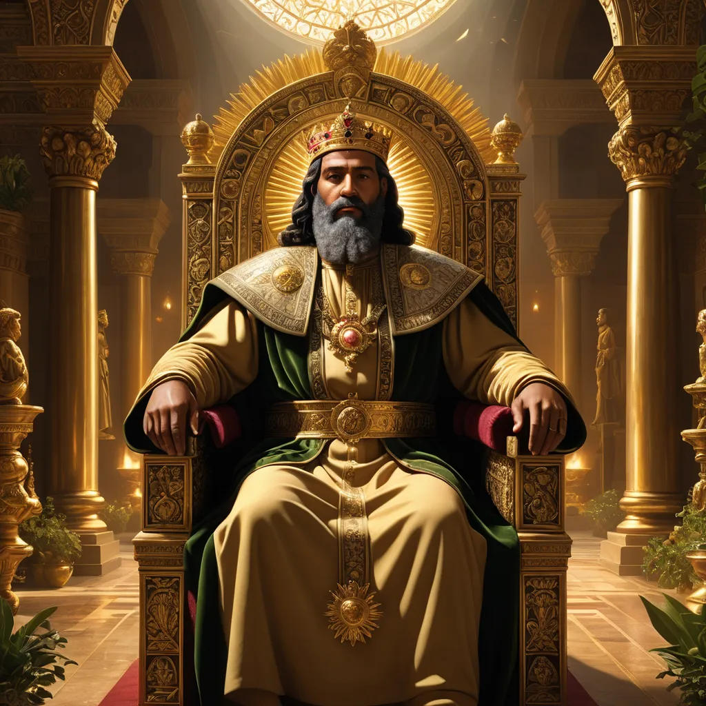 King Solomon's Wisdom and Wealth