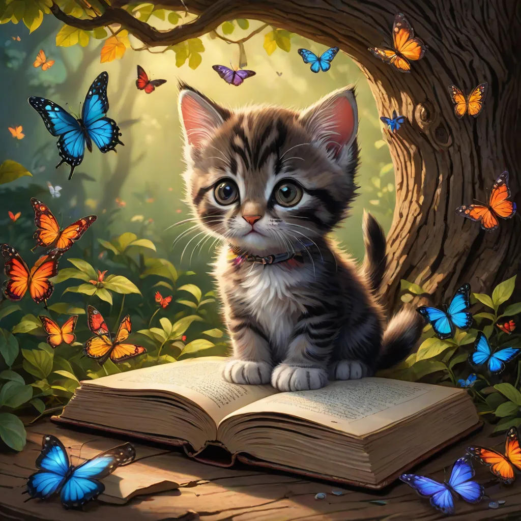Whiskers and the Enchanted Book