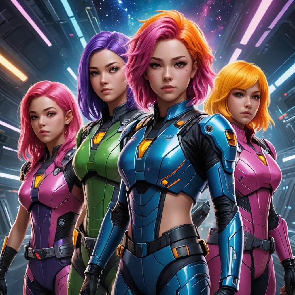 Galaxian Power Warriors