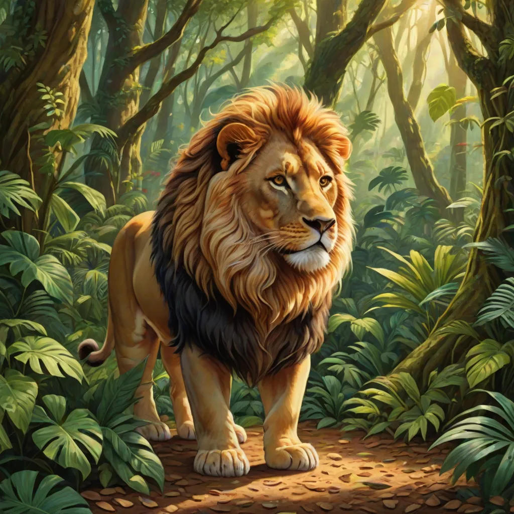 The Little Brave Lion